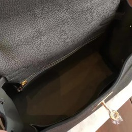 Replica Hermes Gray Kelly 28 Gold Hardware Bag