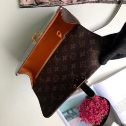 Replica Louis Vuitton White Patent Cherrywood PM