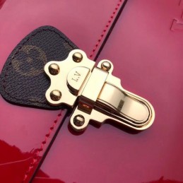 Replica Louis Vuitton Red Patent Cherrywood PM