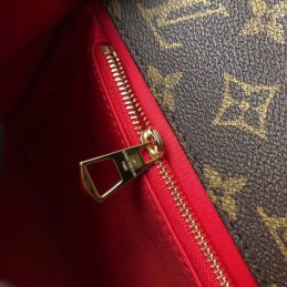 Replica Louis Vuitton Red Patent Cherrywood PM