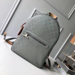 Replica Louis Vuitton Gray Monogram Titanium PM Backpack