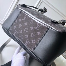 Replica Louis Vuitton Black Monogram Titanium GM Backpack