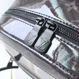 Replica Louis Vuitton Black Monogram Titanium GM Backpack
