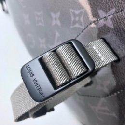 Replica Louis Vuitton Black Monogram Titanium GM Backpack
