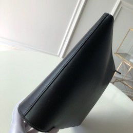 Replica Louis Vuitton Black Taiga Leather Front Zip Pochette Cosmos
