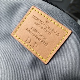 Replica Louis Vuitton Gray Monogram Titanium Pochette Cosmos