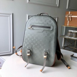 Replica Louis Vuitton Gray Monogram Titanium GM Backpack