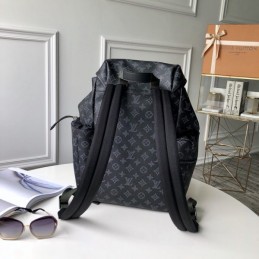 Replica Louis Vuitton Black Monogram Eclipse Discovery Backpack PM