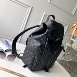 Replica Louis Vuitton Black Monogram Eclipse Discovery Backpack PM