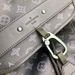Replica Louis Vuitton Black Monogram Eclipse Discovery Backpack PM