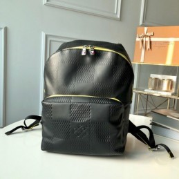 Replica Louis Vuitton Black Epi Leather Yellow Trim Apollo Backpack