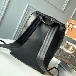 Replica Louis Vuitton Black Epi Leather Yellow Trim Apollo Backpack