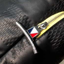 Replica Louis Vuitton Black Epi Leather Yellow Trim Apollo Backpack