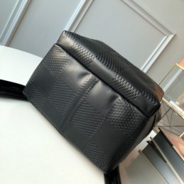 Replica Louis Vuitton Black Epi Leather Yellow Trim Apollo Backpack