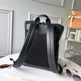 Replica Louis Vuitton Blue Damier Cobalt Matchpoint Backpack