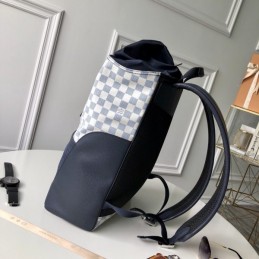 Replica Louis Vuitton White Damier Matchpoint Backpack