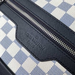 Replica Louis Vuitton White Damier Matchpoint Backpack