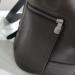 Replica Louis Vuitton Black Leather Canyon Backpack
