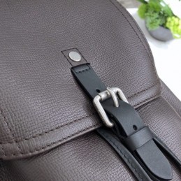 Replica Louis Vuitton Black Leather Canyon Backpack