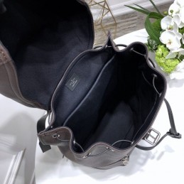 Replica Louis Vuitton Black Leather Canyon Backpack