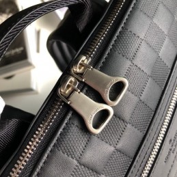 Replica Louis Vuitton Black Damier Graphite Avenue Backpack