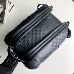 Replica Louis Vuitton Navy Blue Damier Avenue Backpack