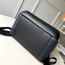 Replica Louis Vuitton Navy Blue Damier Avenue Backpack