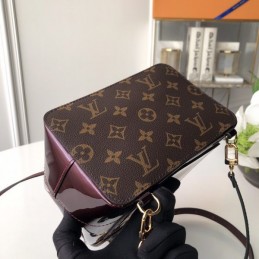 Replica Louis Vuitton Brown Monogram Burgundy Hot Springs Backpack