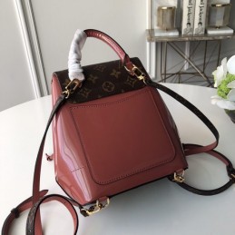 Replica Louis Vuitton Brown Monogram Red Hot Springs Backpack