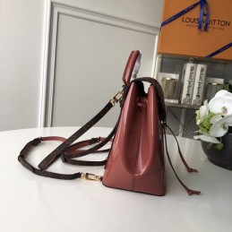 Replica Louis Vuitton Brown Monogram Red Hot Springs Backpack