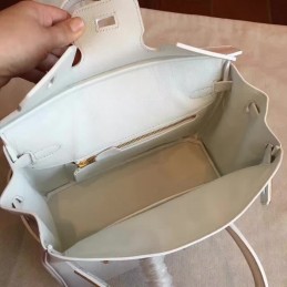 Replica Hermes White Birkin 25 Gold Hardware Bag