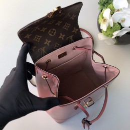 Replica Louis Vuitton Brown Monogram Red Hot Springs Backpack