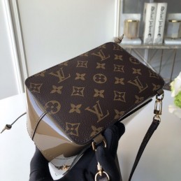 Replica Louis Vuitton Brown Monogram Taupe Hot Springs Backpack
