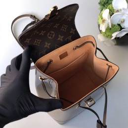 Replica Louis Vuitton Brown Monogram Taupe Hot Springs Backpack