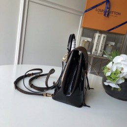 Replica Louis Vuitton Brown Monogram Black Hot Springs Backpack