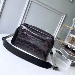 Replica Louis Vuitton Brown Monogram Titanium Camera Bag