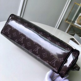 Replica Louis Vuitton Brown Monogram Titanium Camera Bag