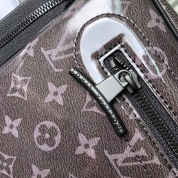 Replica Louis Vuitton Brown Monogram Titanium Camera Bag