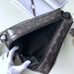 Replica Louis Vuitton Brown Monogram Titanium Camera Bag
