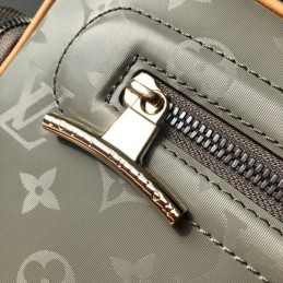 Replica Louis Vuitton Gray Monogram Titanium Camera Bag