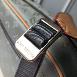 Replica Louis Vuitton Gray Monogram Titanium Camera Bag