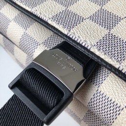 Replica Louis Vuitton White Damier Matchpoint Messenger