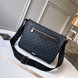 Replica Louis Vuitton Blue Damier Cobalt Matchpoint Messenger