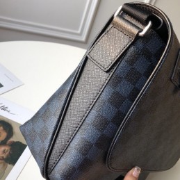 Replica Louis Vuitton Blue Damier Cobalt Matchpoint Messenger