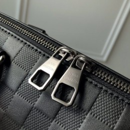 Replica Louis Vuitton Black Damier Graphite Porte Documents Jour PM - Style 3