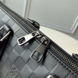 Replica Louis Vuitton Black Damier Graphite Porte Documents Jour PM - Style 3