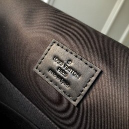 Replica Louis Vuitton Black Damier District MM