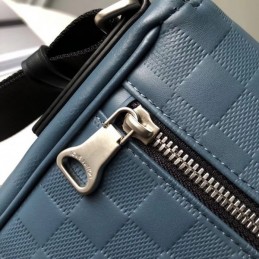 Replica Louis Vuitton Blue Damier Cobalt District MM