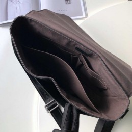 Replica Louis Vuitton Black Damier Graphite District MM with Large Check Pattern