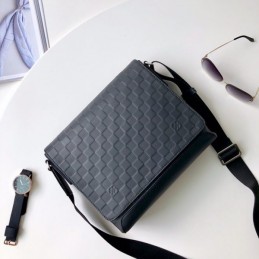 Replica Louis Vuitton Black Damier District PM
